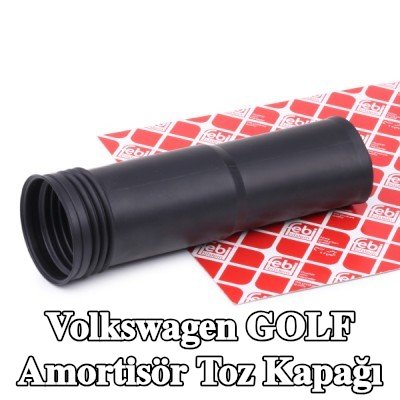 FEBI BILSTEIN Amortisör toz kapağı Arka Aks Sol, Arka Aks Sağ — Volkswagen Golf