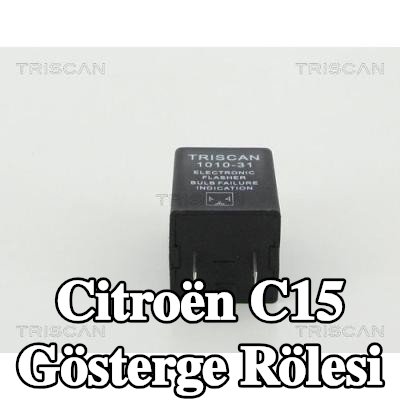TRISCAN Gösterge rölesi — Citroën C15
