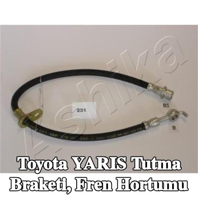 ASHIKA Tutma braketi, fren hortumu — 2000 Toyota Yaris