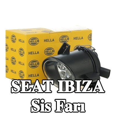 HELLA Sol Sis Farı, H3, ampul ile — 2002 SEAT Ibiza