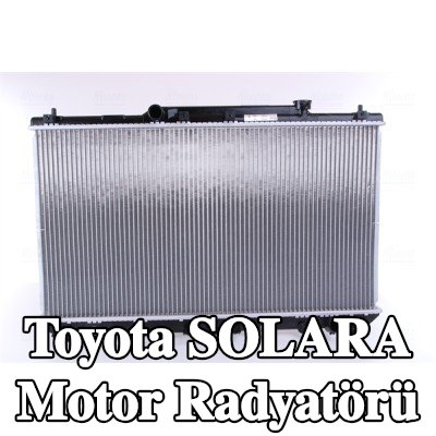 NISSENS Termostatlı motor radyatörü, conta/sızdırmazlık elemanları ile, yağ soğutuculu — 2000 Toyota Solara