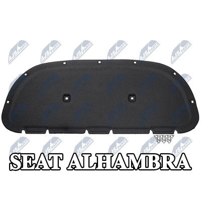 NTY مادة عازلة للصوت, حجرة المحرك غطاء المحرك — SEAT Alhambra