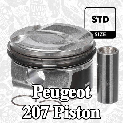 ET ENGINETEAM Piston segmanlı piston — 2008 Peugeot 207