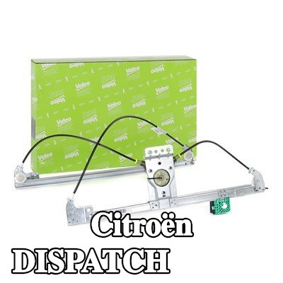VALEO مُحرك النوافذ الأمامي الأيمن, كهربائي, بدون محرك كهربائي — Citroën Dispatch