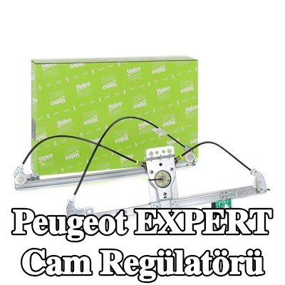 VALEO Cam regülatörü Sağ Ön, Elektrikli, elektrik motoru olmadan — Peugeot Expert