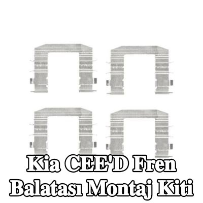 BOSCH Fren balatası montaj kiti — 2011 Kia Cee'd
