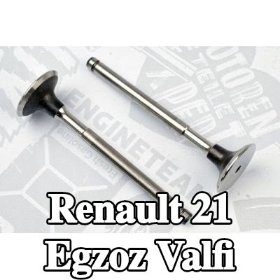 ET ENGINETEAM Egzoz valfi, egzoz tarafı — Renault 21