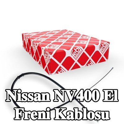 FEBI BILSTEIN El freni kablosu Sol Arka, Sağ Arka, 1545mm — Nissan Nv400