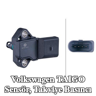 HELLA Sensör, takviye basıncı — Volkswagen Taigo