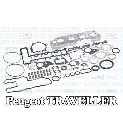 AJUSA مجموعة حشيات كاملة, محرك مزود بأختام صمامات, بدون حشية رأس الأسطوانة — Peugeot Traveller