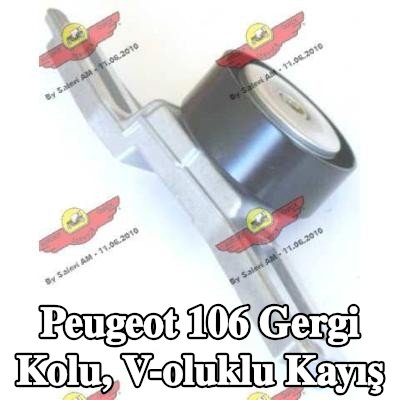 AUTOKIT Gergi Kolu, V-oluklu kayış — Peugeot 106