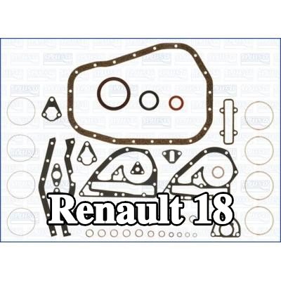 AJUSA مجموعة حشيات علبة المرافق — Renault 18