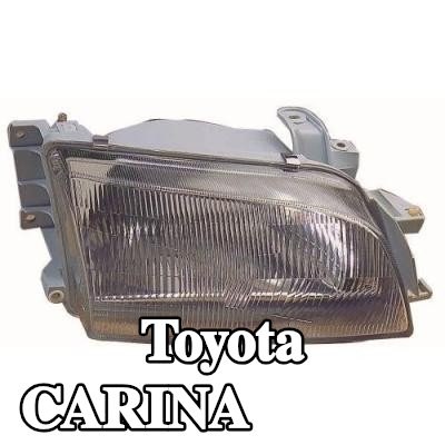 ABAKUS المصباح الأمامي الأيسر, H4, W5W, بدون لمبة, بدون حامل لمبة — Toyota Carina