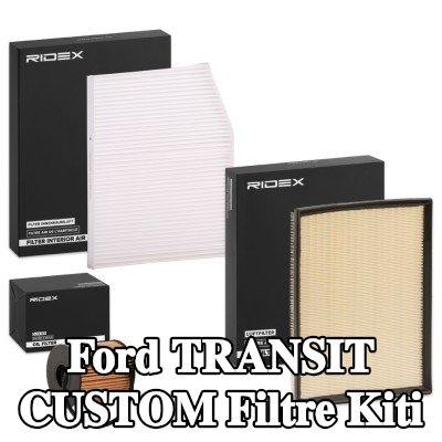 RIDEX Filtre kiti — Ford Transit Custom