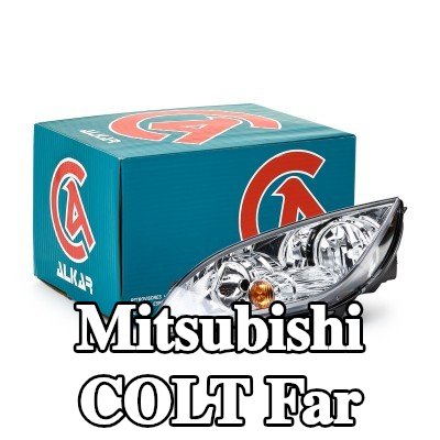 ALKAR Far Sol, H7/H7, P21W, W5W — Mitsubishi Colt