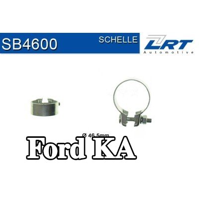 LRT موصل الأنابيب، نظام العادم — Ford Ka