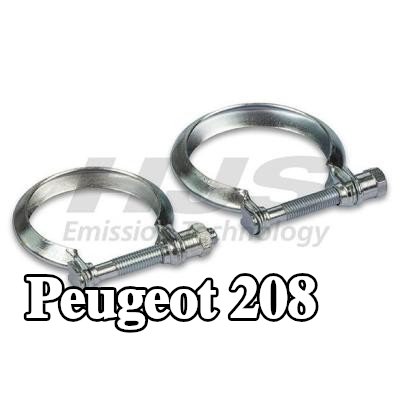 HJS طقم التثبيت، أنبوب العادم — Peugeot 208