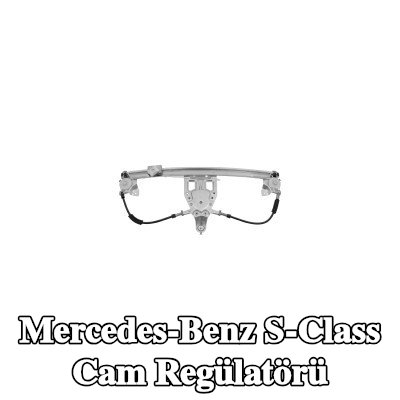 FEBI BILSTEIN Sağ arka cam regülatörü, Elektrikli, elektrik motoru olmadan — 1997 Mercedes-Benz S-Class