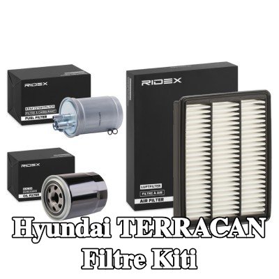 RIDEX Filtre kiti — Hyundai Terracan