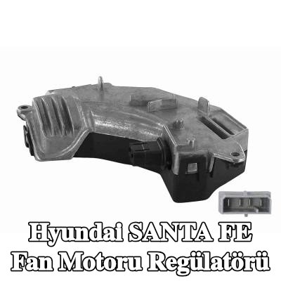 VEMO FAN motoru regülatörü Orijinal VEMO Kalitesi — Hyundai Santa Fe