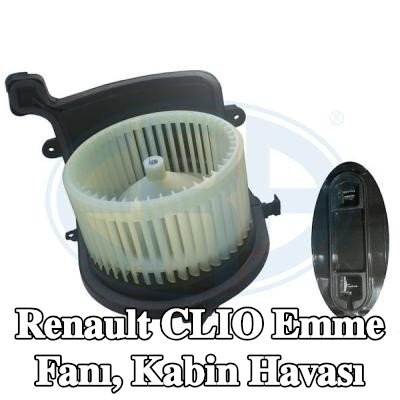 ERA Emme Fanı, kabin havası — Renault Clio