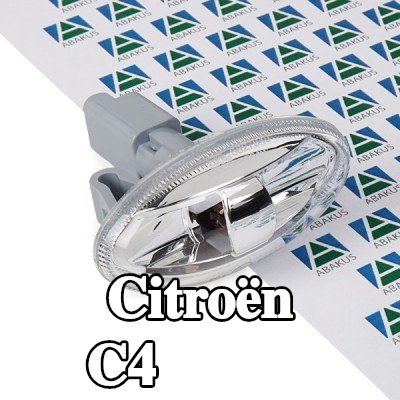 ABAKUS مؤشر جانبي كلا الجانبين, بدون لمبة — Citroën C4