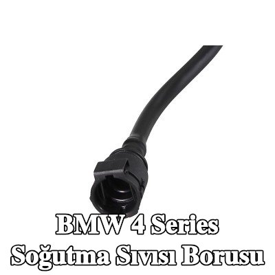 METZGER Soğutma suyu borusu - Ana Genleşme Deposu, Arka, Üst, hızlı bağlantı elemanlı — BMW 4 Series