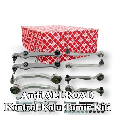 FEBI BILSTEIN Kontrol kolu tamir kiti Ön Aks Sol, Ön Aks Sağ, bağlantı çubuğu olmadan — Audi Allroad