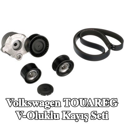 GATES V-Ribbed Kayış Seti Micro-V Kiti — Volkswagen Touareg