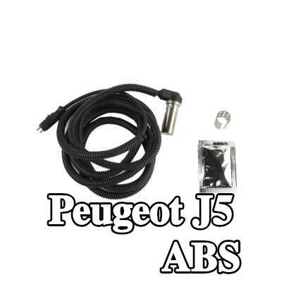 FAST مستشعر ABS للمحور الخلفي, 2120mm, مع مواد تثبيت/تركيب, مع شحم صناعي — Peugeot J5
