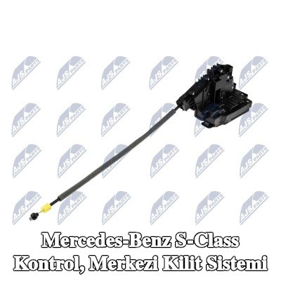 NTY Kontrol, merkezi kilit sistemi Sol Arka — 2017 Mercedes-Benz S-Class