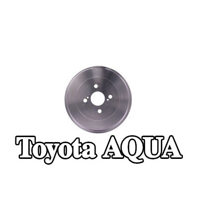 HELLA أسطوانة الفرامل 284mm, بدون محمل عجلة, بدون محور عجلة, بدون مسامير عجلة — Toyota Aqua