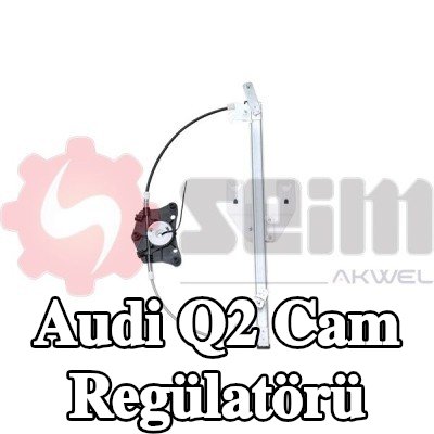 SEIM Sağ arka cam regülatörü, Elektrikli, elektrik motoru olmadan — Audi Q2
