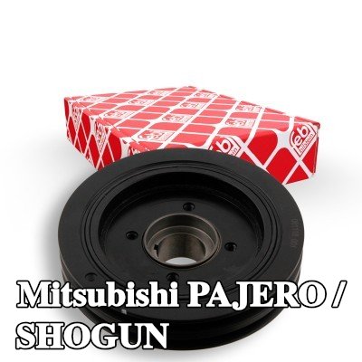 FEBI BILSTEIN بكرة العمود المرفقي للعمود المرفقي — 2000 Mitsubishi Pajero / Shogun