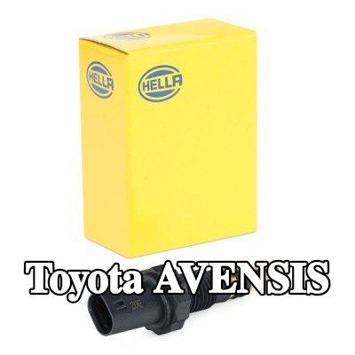 HELLA مستشعر, درجة حرارة سائل التبريد M12x1, 5 — Toyota Avensis