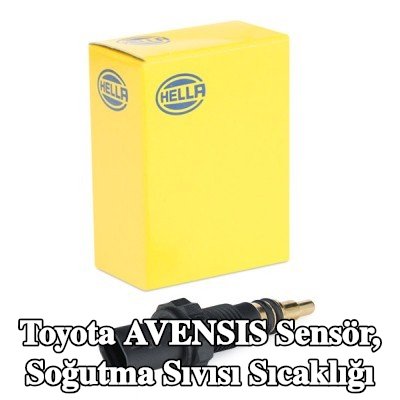 HELLA Sensör, soğutma suyu sıcaklığı M12x1, 5 — Toyota Avensis