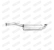 WALKER Orta susturucu 1130mm, montaj parçaları olmadan — Opel Frontera (1)