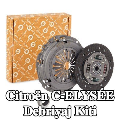 VALEO Debriyaj kiti CLASSIC KIT3P, debriyaj ayırma yatağı ile — Citroën C-elysée