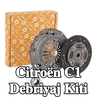 VALEO Debriyaj kiti CLASSIC KIT3P, debriyaj ayırma yatağı ile — 2016 Citroën C1