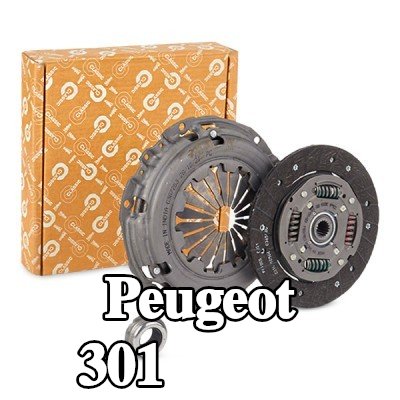 VALEO طقم القابض CLASSIC KIT3P, مع محمل تحرير القابض — Peugeot 301