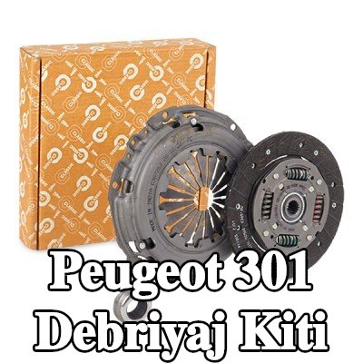 VALEO Debriyaj kiti CLASSIC KIT3P, debriyaj ayırma yatağı ile — Peugeot 301