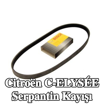 BOSCH Serpantin kayışı 1070mm, Number of ribs: 6 — Citroën C-elysée