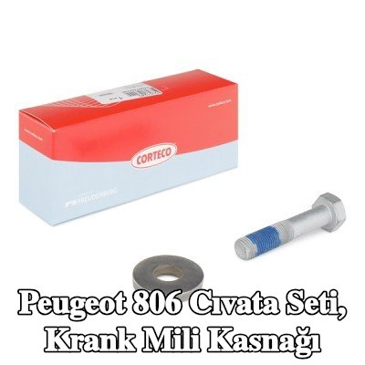 CORTECO Cıvata seti, krank mili kasnağı — 1995 Peugeot 806
