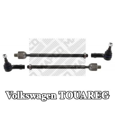 MAPCO مجموعة إصلاح, قضيب ربط المحور الأمامي كلا الجانبين, مع وصلة المحور — 2012 Volkswagen Touareg