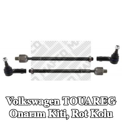 MAPCO Onarım Kiti, bağlantı çubuğu Ön aks her iki taraf, aks mafsalı ile birlikte — 2012 Volkswagen Touareg
