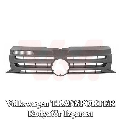 VAN WEZEL Radyatör ızgarası, siyah — 2012 Volkswagen Transporter