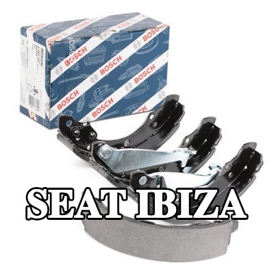 BOSCH مجموعة أحذية الفرامل — 2012 SEAT Ibiza