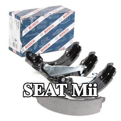 BOSCH مجموعة أحذية الفرامل — SEAT Mii