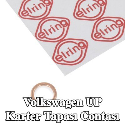 ELRING Karter tapası rondelası Bakır, Inner Diameter: 14mm — 2012 Volkswagen Up