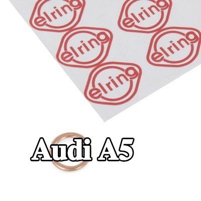 ELRING حشية سدادة حوض الزيت من النحاس, Inner Diameter: 14mm — 2012 Audi A5